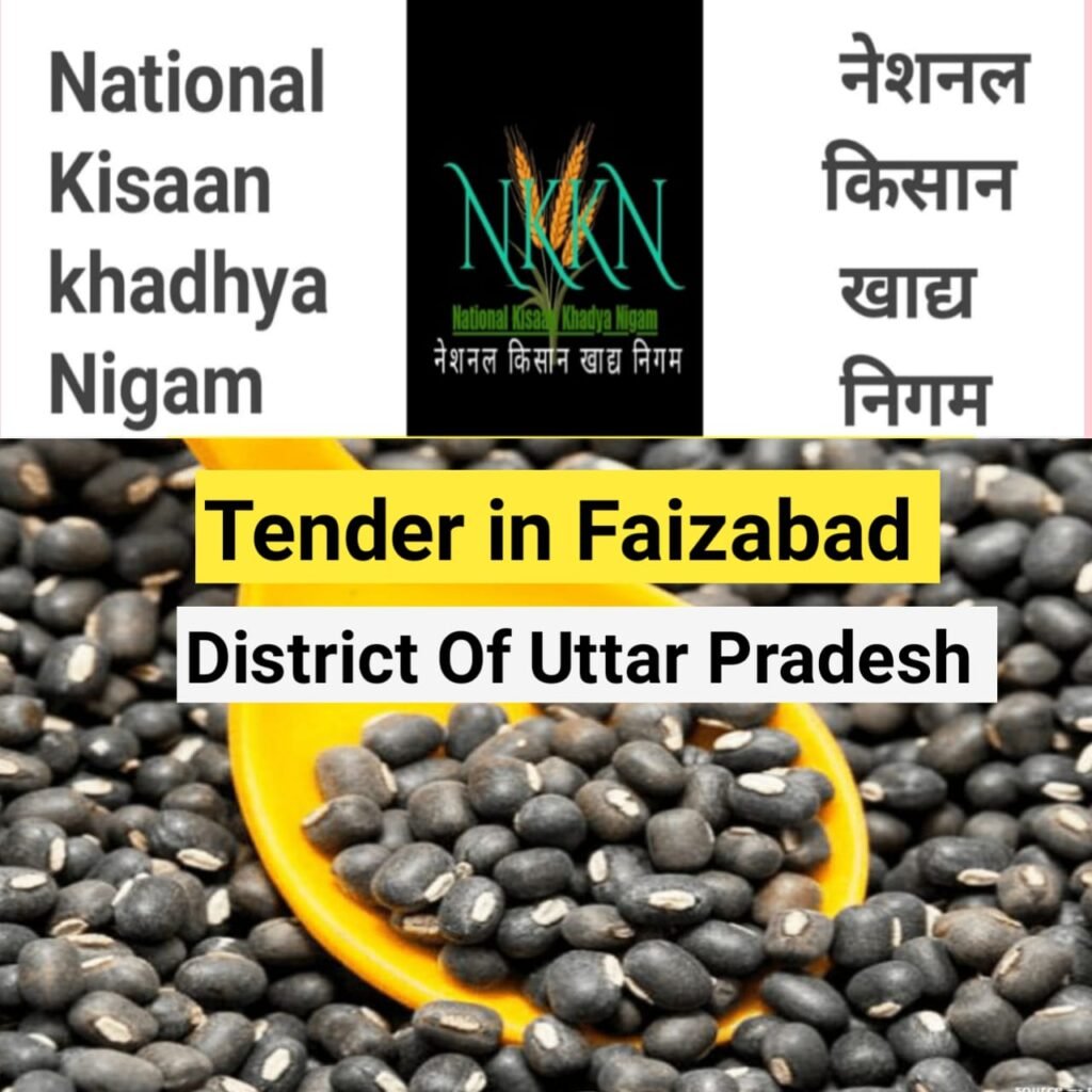 Tender in National Kisaan Khadya Nigam   District  Faizabad Uttar Pradesh Unit