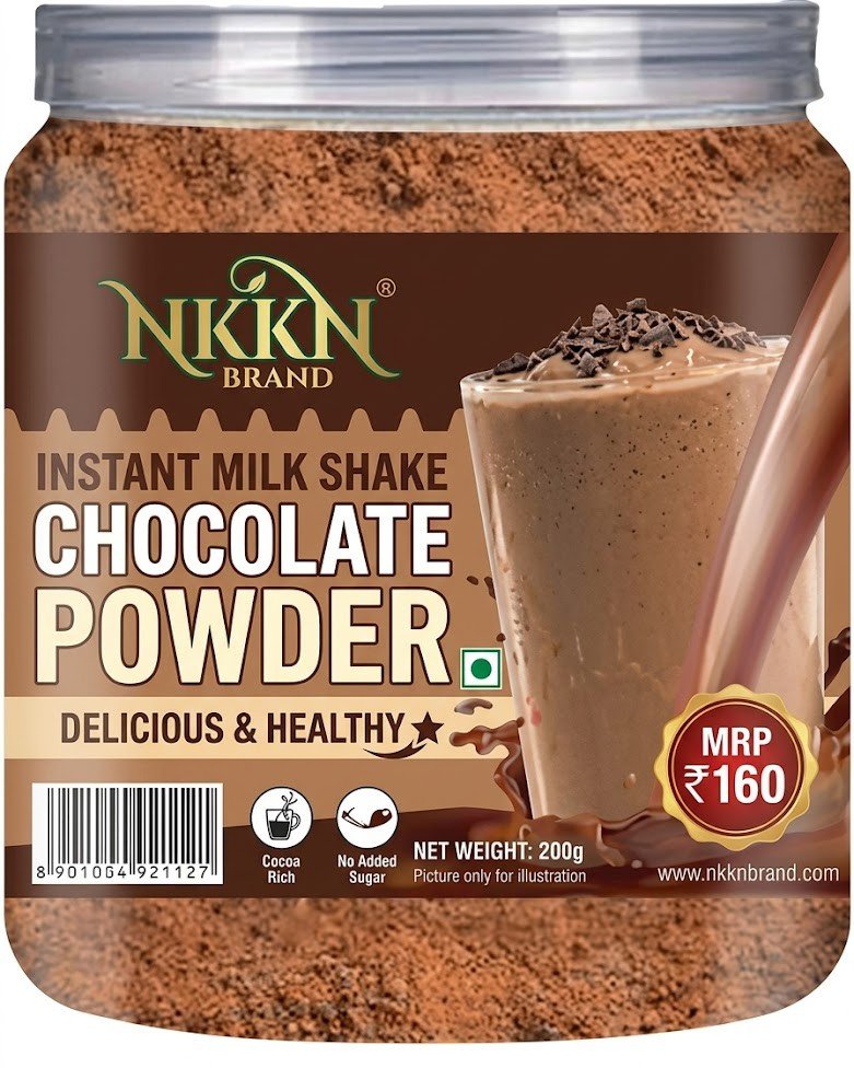 NKKN Brand Instant Chocolate Milkshake Powder