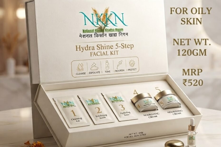 NKKN Brand Shine Facial Kit For Oily Skin